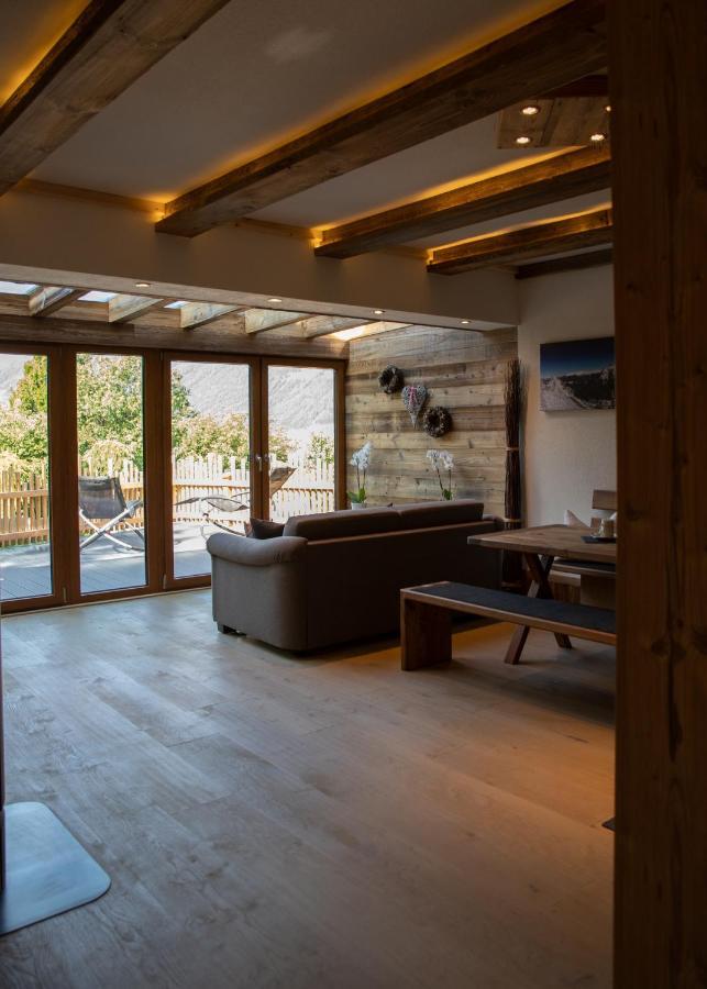 Chalet Gletscherblick Stubai Mieders Esterno foto