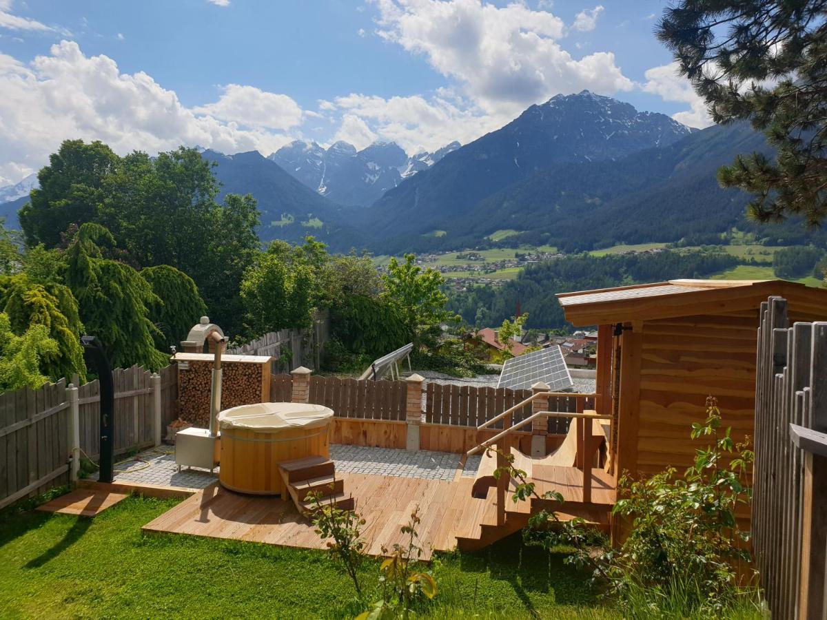 Chalet Gletscherblick Stubai Mieders Esterno foto